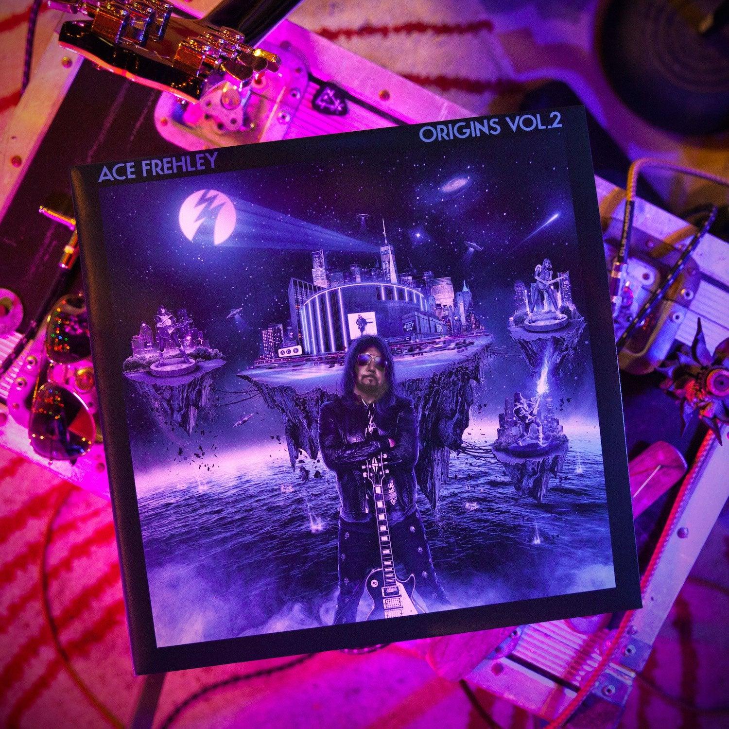 Ace Frehley - Origins Vol. 2 Silver Black Ice LP - Image 4