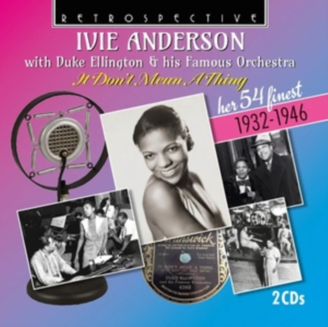 ANDERSON,IVIE - IVIE ANDERSON WITH DUKE ELLINGTON & HIS FAMOUS ORCHESTRA - IT DON (Music CD)