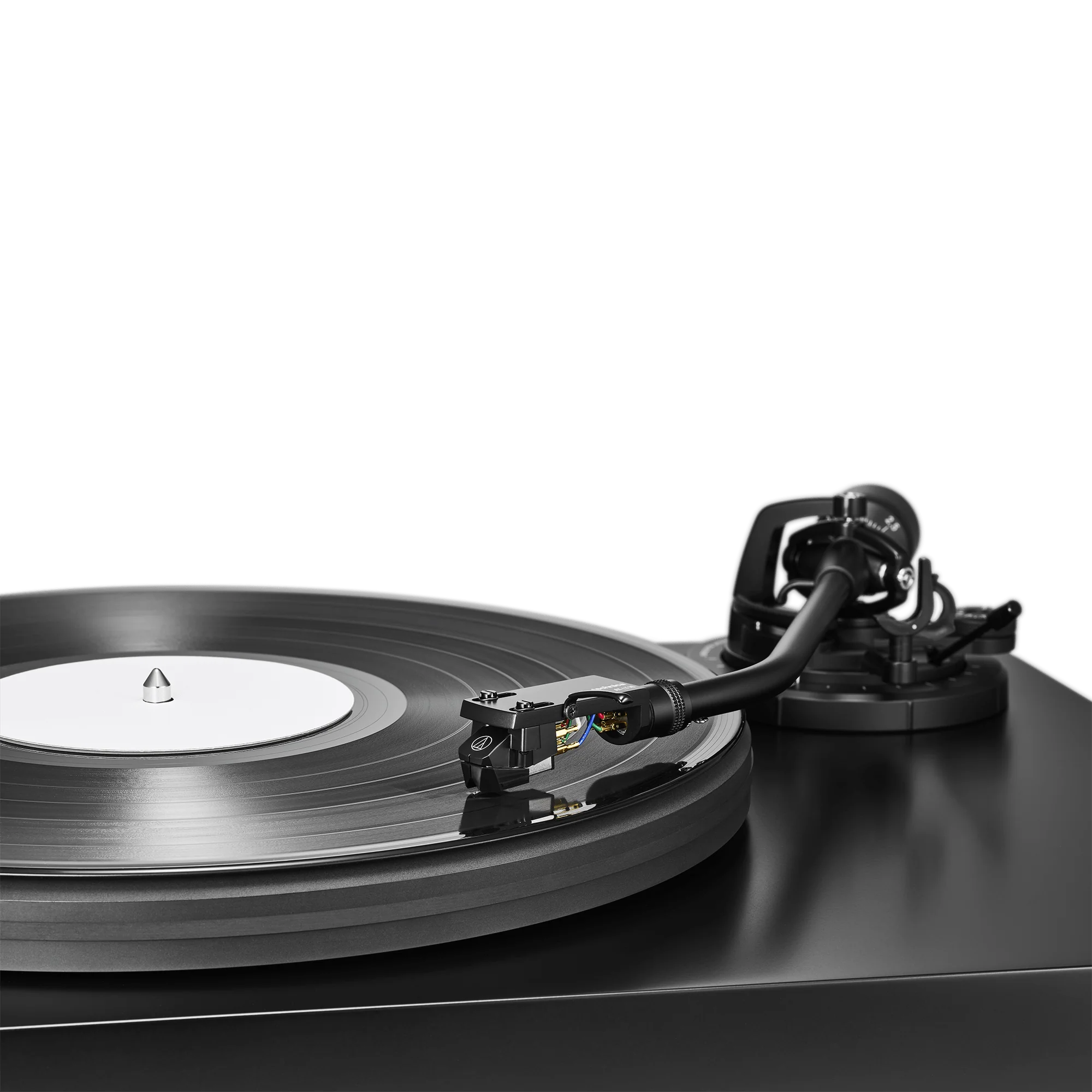 Audio-Technica AT-LP7X Fully Manual Belt-Drive Turntable, Black (AT-LP7X) - Image 7