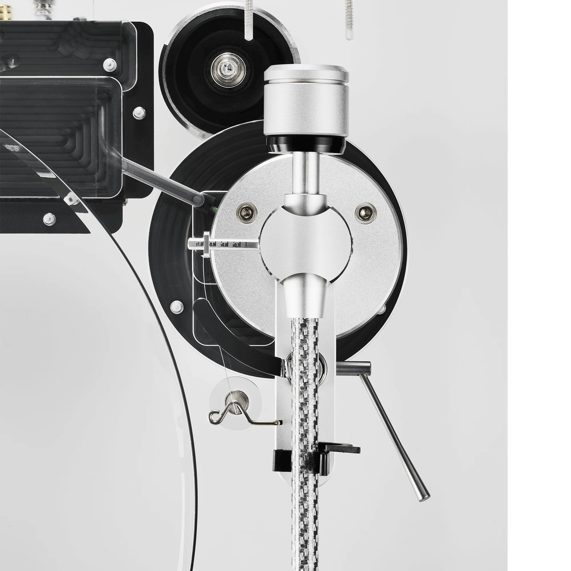 Audio-Technica AT-LPA2 Fully Manual Belt-Drive Turntable, Transparent Acrylic (AT-LPA2) - Image 14