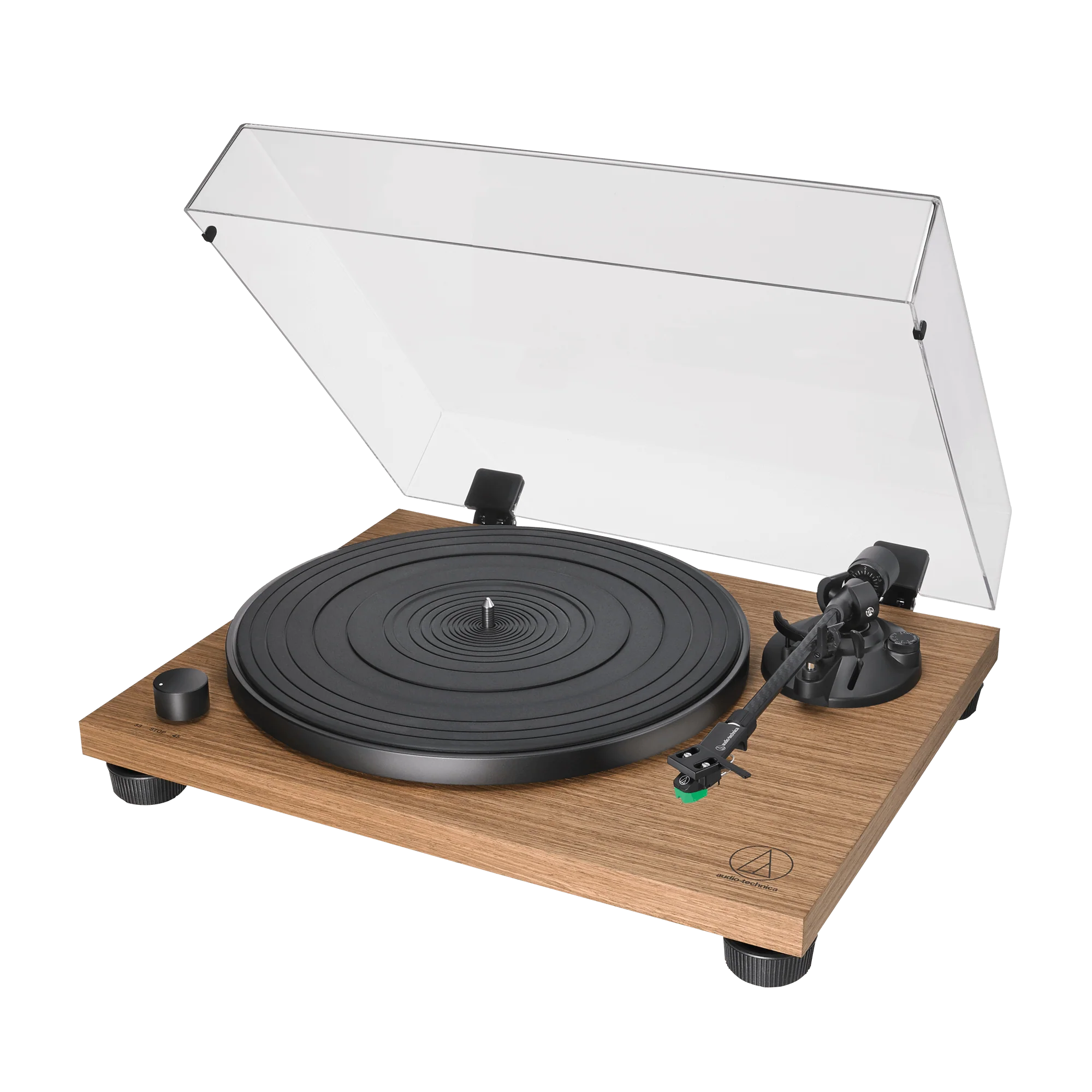 Audio-Technica AT-LPW40WN Fully Manual Belt-Drive Turntable (AT-LPW40WN) - Image 4