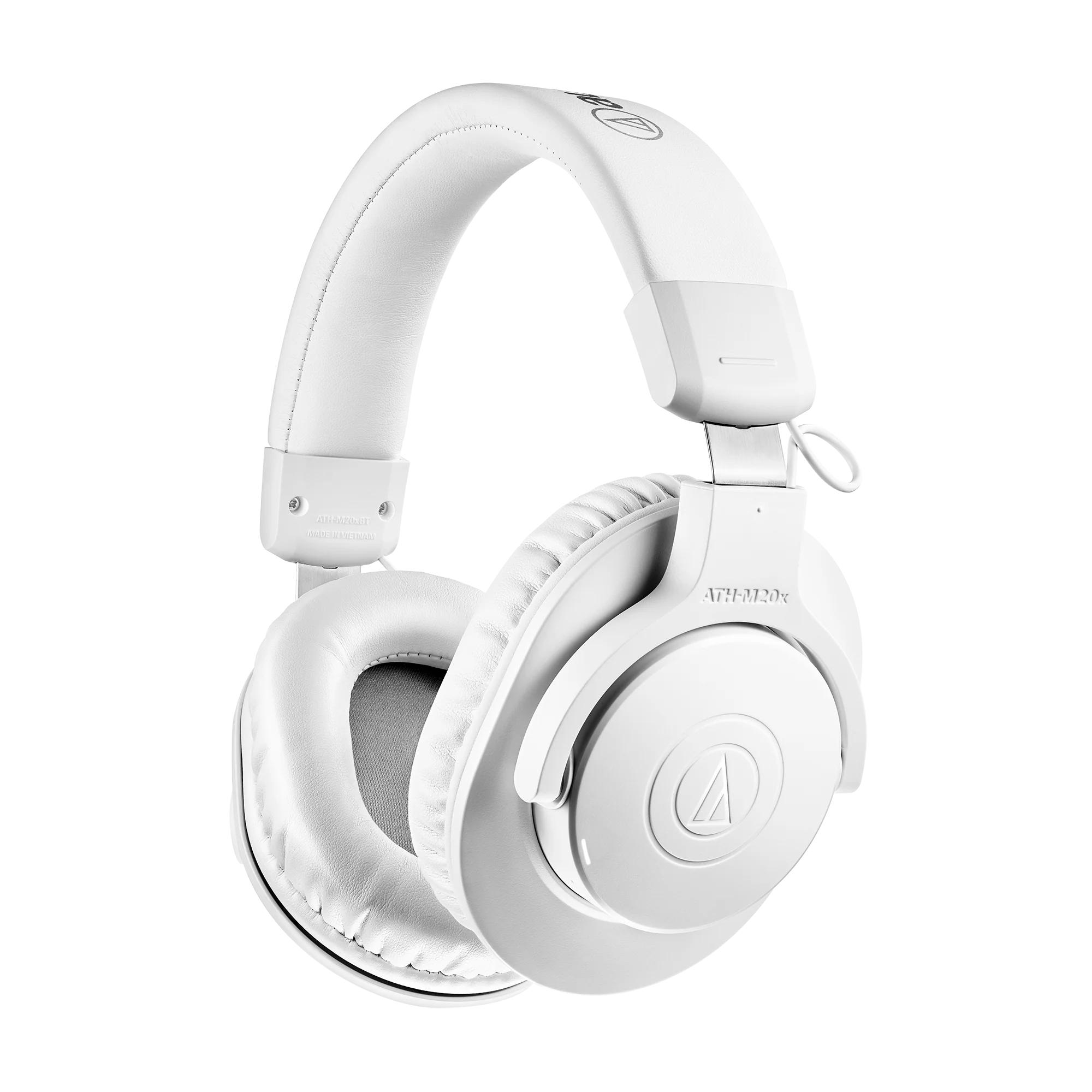 Audio-Technica ATH-M20xBT Wireless Over-Ear Headphones - White (ATH-M20XBTWH) - Image 3