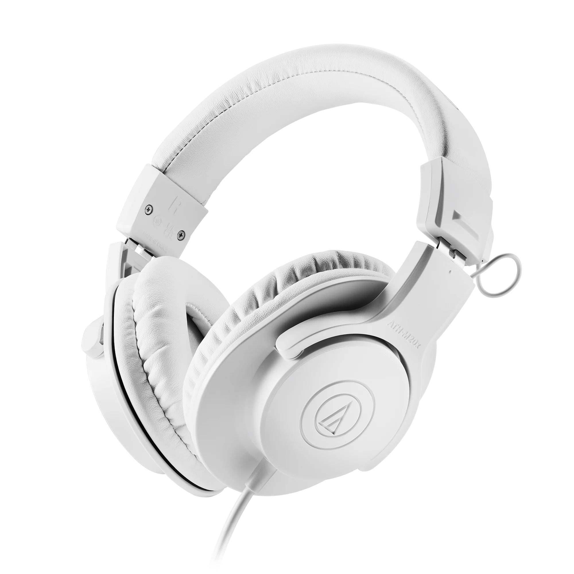 Audio-Technica ATH-M20XWH Professional Monitor Headphones, White (ATH-M20XWH)