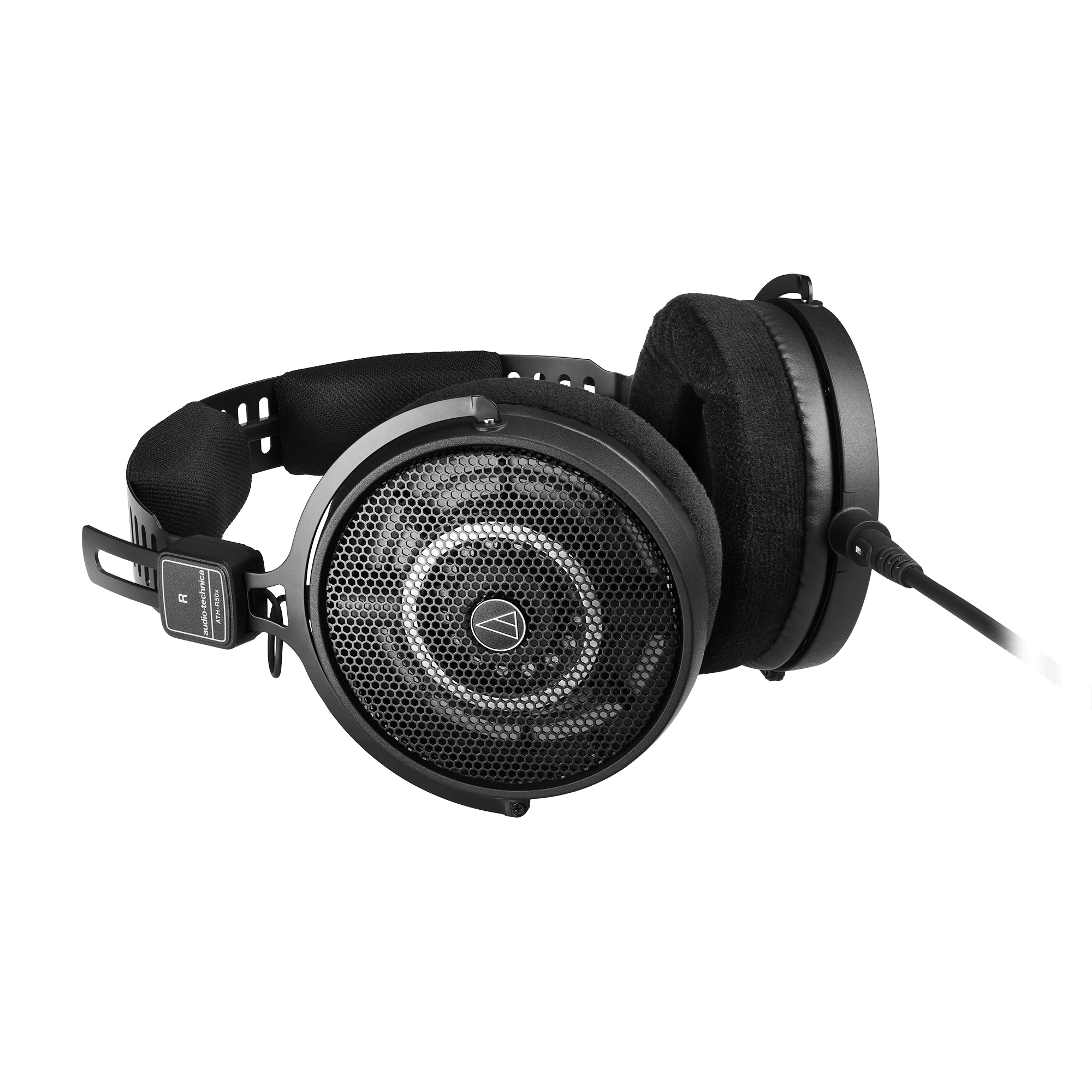 Audio-Technica ATH-R50x Professional Open-Back Reference Headphones, Black (ATH-R50x) - Image 3