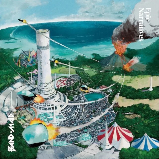BAND-MAID - EPIC NARRATIVES (2LP/CLEAR GREEN VINYL) (Vinyl LP)