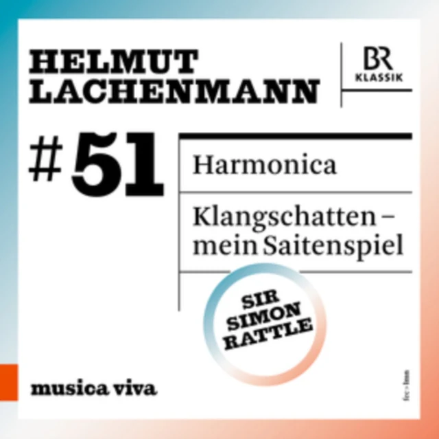 BAVARIAN RADIO SYMPHONY ORCHESTRA - 51 - HELMUT LACHENMANN VOL. 2 (Music CD)