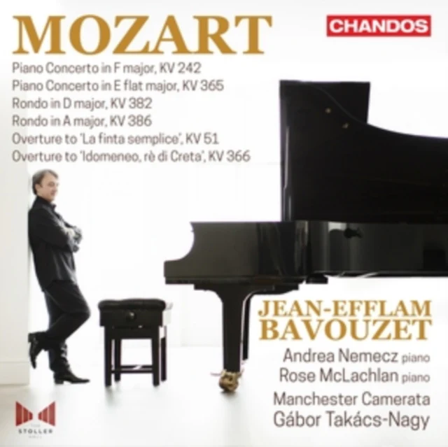 BAVOUZET & TAKACS-NAGY - WOLFGANG AMADEUS MOZART: PIANO CONCERTOS/VOL. 12 (Music CD)