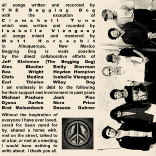 BEGGING DOG - DEMO 1 (Vinyl LP)