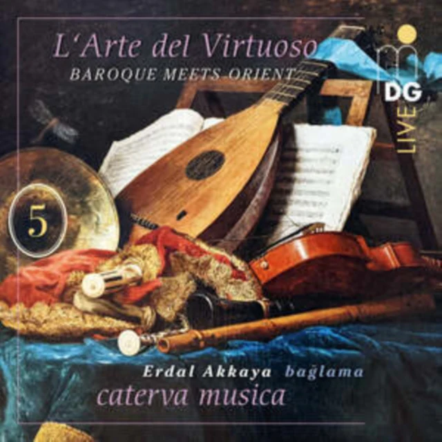 CATERVA MUSICA; ERDAL AKKAYA - BAROQUE MEETS ORIENT (Music CD)