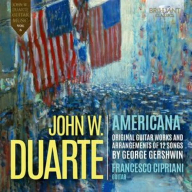 CIPRIANO,FRANCESCO - DUARTE: AMERICANA ORIGINAL GUITAR WORKS (2CD) (Music CD)