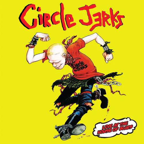 CIRCLE JERKS - LIVE AT THE HOUSE OF BLUES (RED VINYL LP)