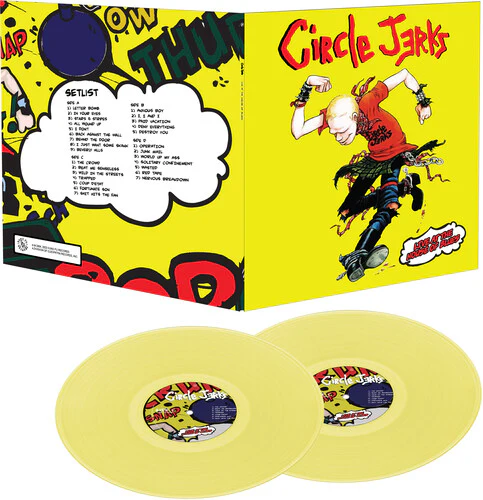 CIRCLE JERKS - LIVE AT THE HOUSE OF BLUES (YELLOW VINYL 2LP) - Image 2