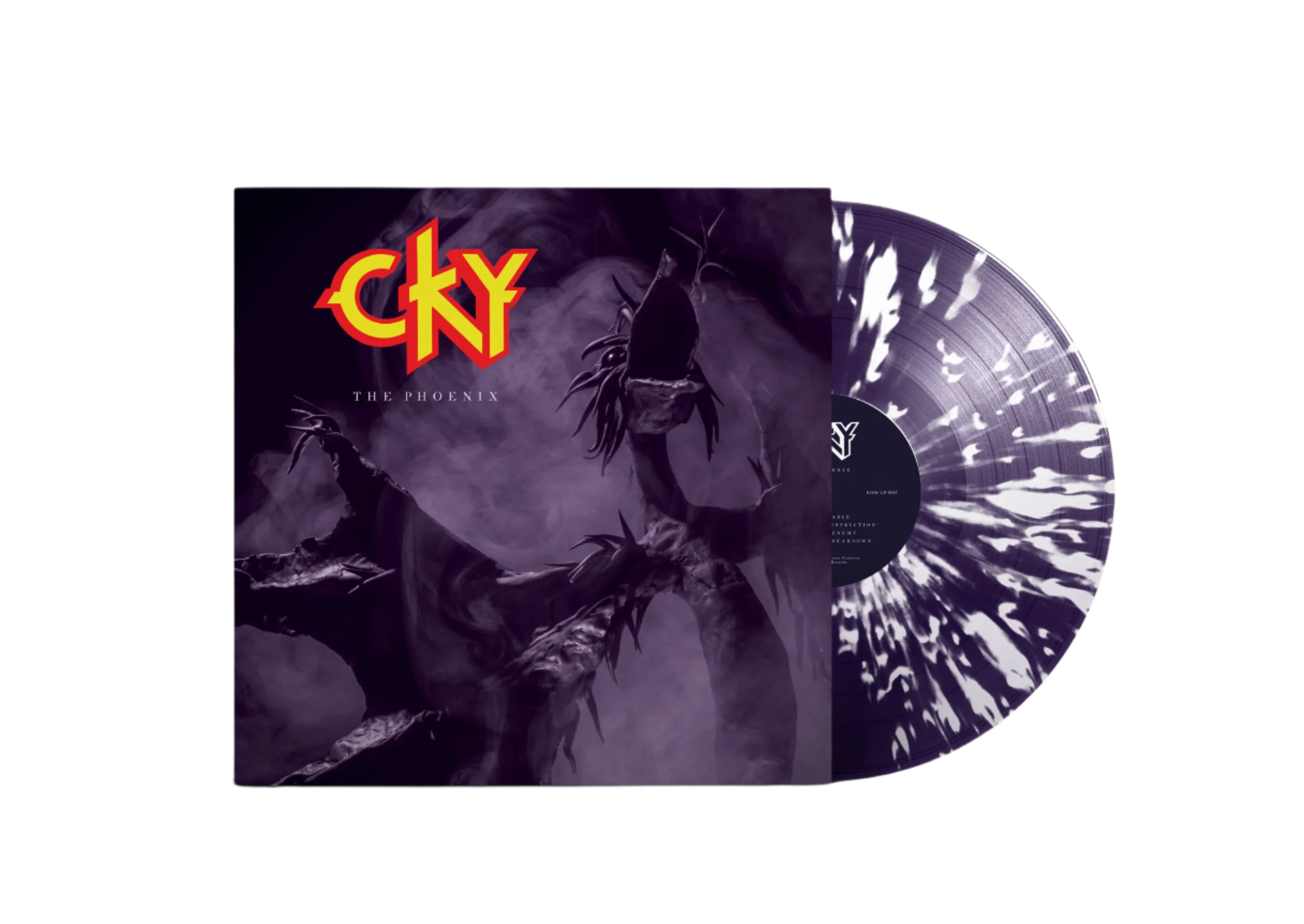 CKY - "The Phoenix" Purple w/ White Splatter Vinyl