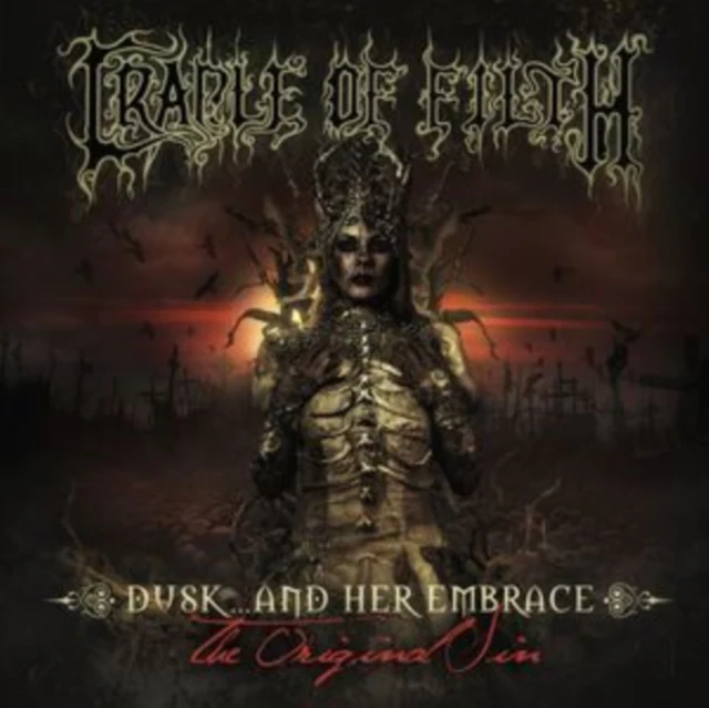 CRADLE OF FILTH - DUSK & HER EMBRACE (THE ORIGINAL SIN) (CREAM/BLACK MARBLE VINYL/2
