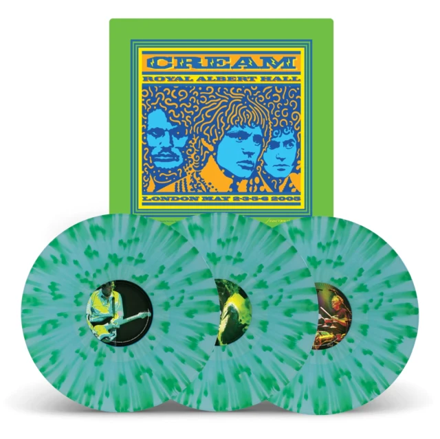CREAM - ROYAL ALBERT HALL LONDON MAY 2-3-5-6 2005 (LIVE) (3LP/BLUE & GREE (Vinyl LP)