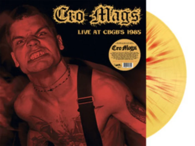 CRO-MAGS - LIVE AT CBGB'S 1985 (COLOUR SPLATTER VINYL) (Vinyl LP)