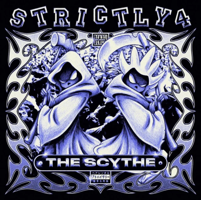 CURRY,DENZEL & THE SCYTHE - STRICTLY 4 THE SCYTHE (X) (TRANSPARENT VIOLET VINYL) (Vinyl LP) - Image 2