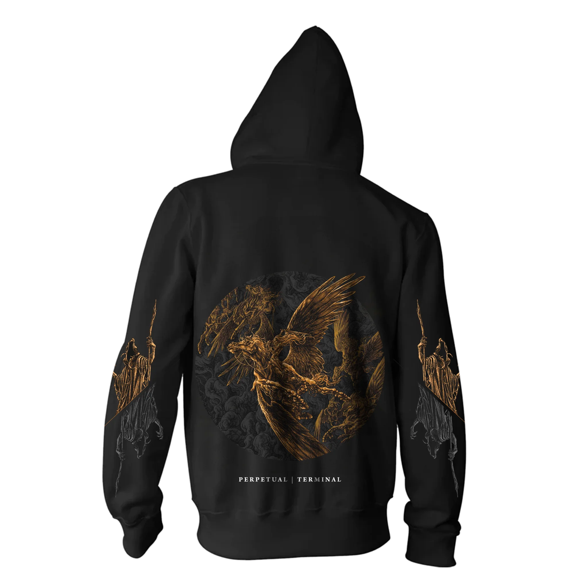 Darkest Hour - Dragon Zip Hoodie - Image 2