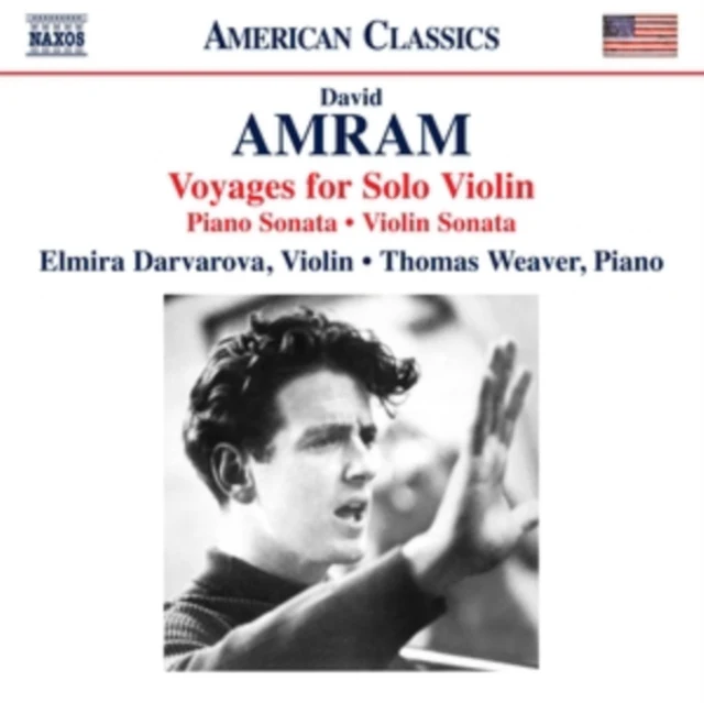 DARVAROVA,ELMIRA - AMRAM: VOYAGES FOR SOLO VIOLIN: PNO SONATA: VN (Music CD)