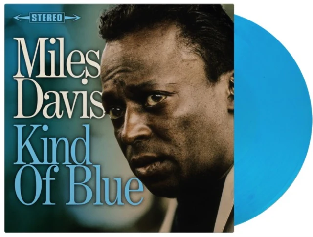 DAVIS,MILES - KIND OF BLUE (CRYSTAL CLEAR & SOLID BLUE MIXED VINYL) (Vinyl LP)