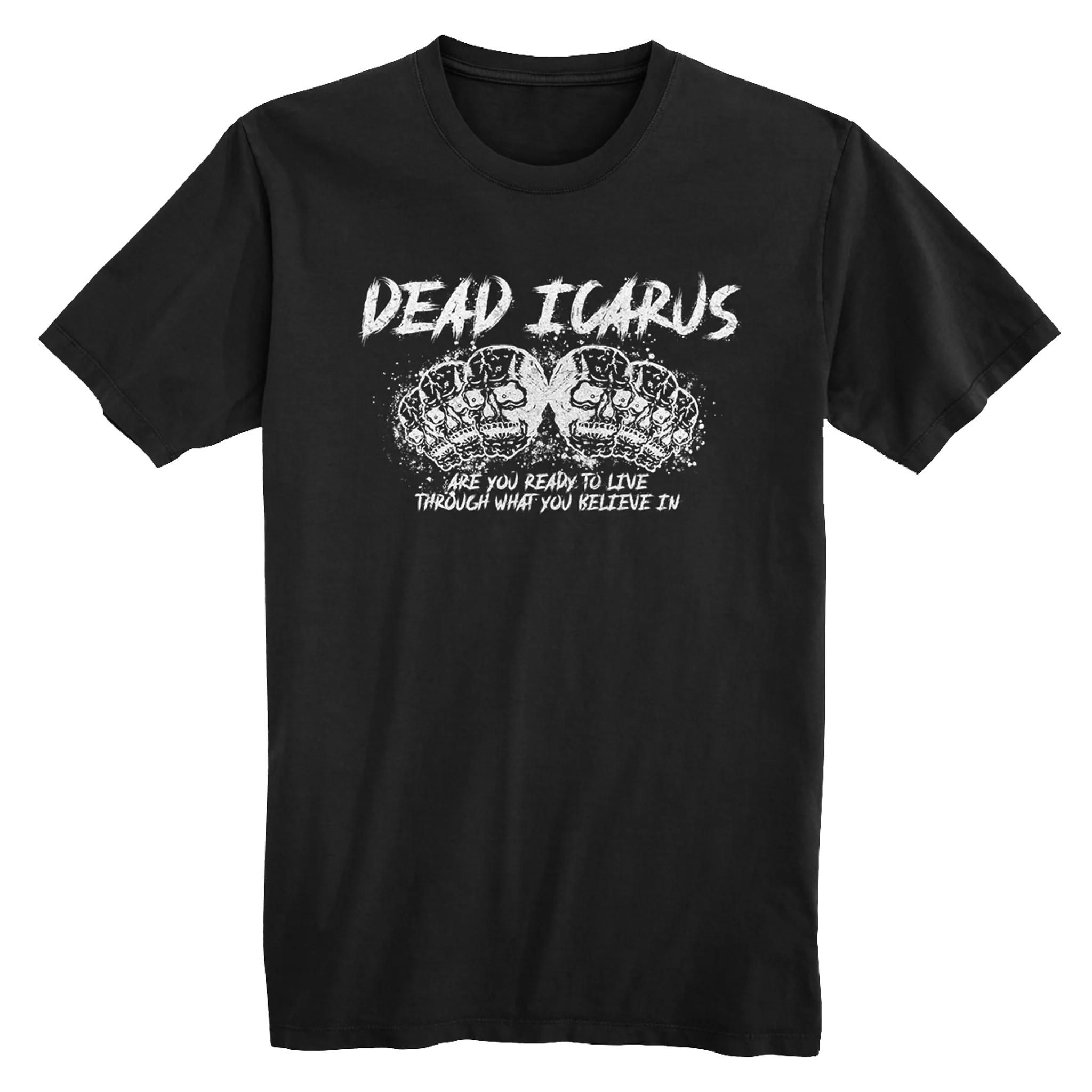 Dead Icarus - Ready To Live Black Tee Shirt