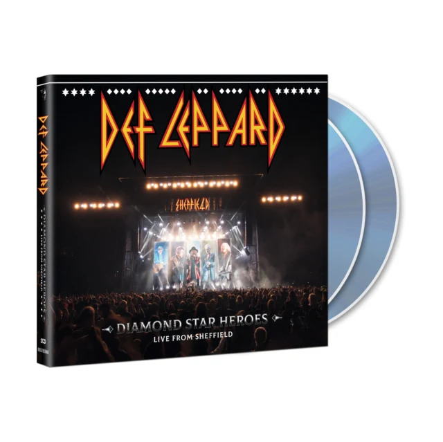 DEF LEPPARD - DIAMOND STAR HEROES: LIVE FROM SHEFFIELD (2CD) (Music CD)