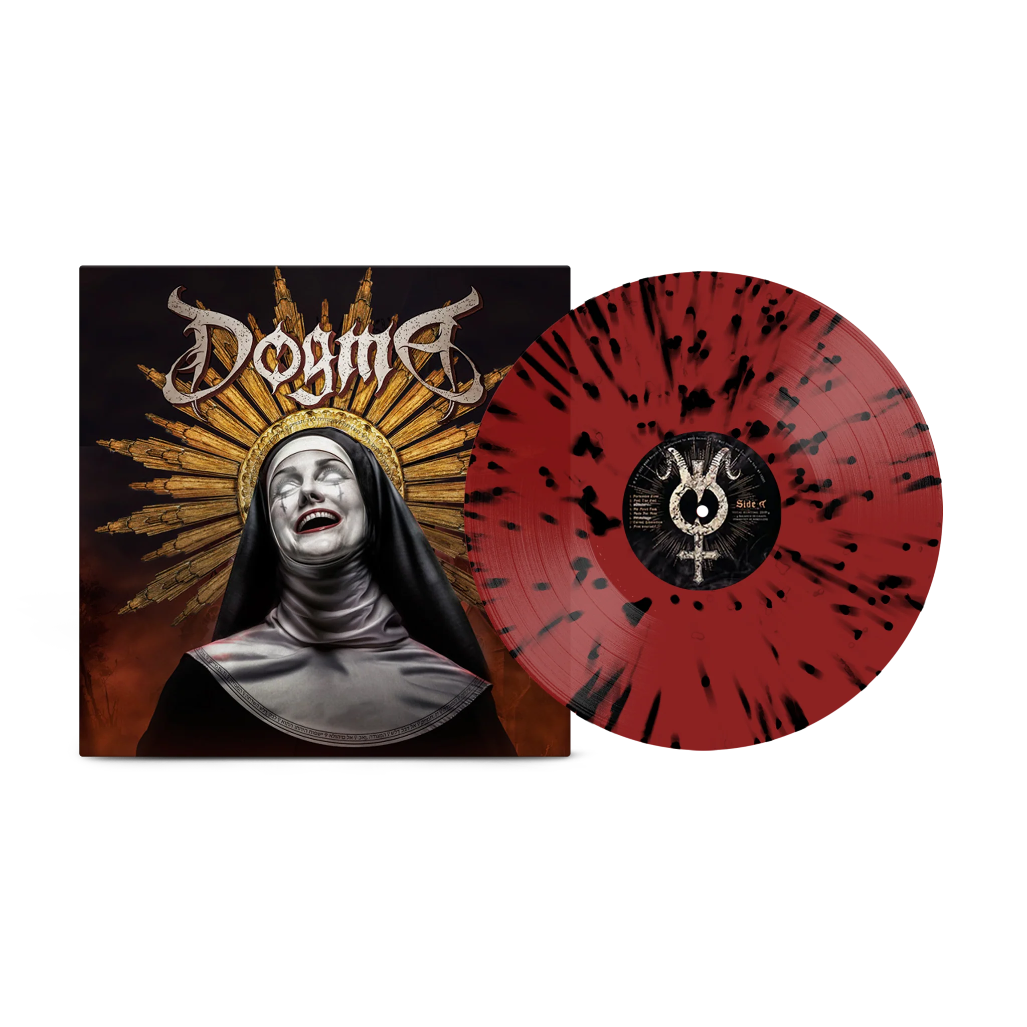 Dogma - Dogma Scarlet Blood / Black Mass Drip Vinyl