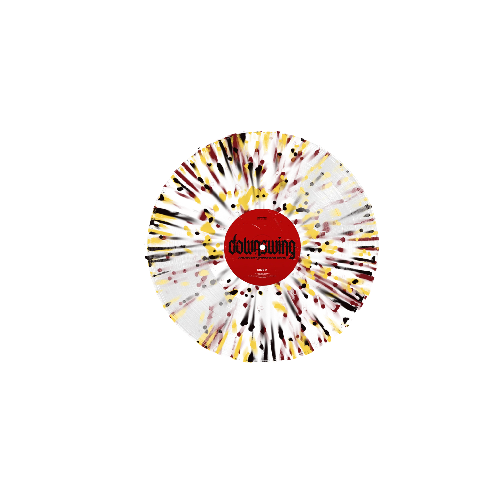 Downswing - And Everything Was Dark 3 Color Splatter Vinyl - Image 2