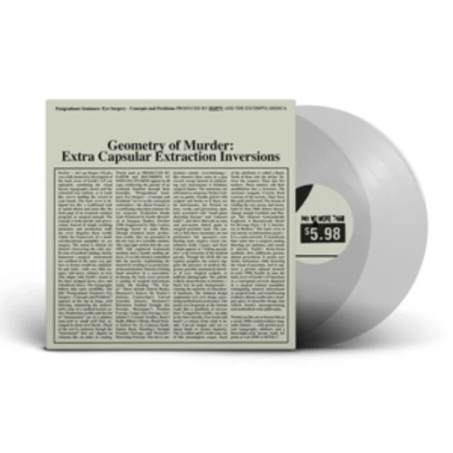 EARTH X BLACK NOI$E - GEOMETRY OF MURDER: EXTRA CAPSULAR EXTRACTION INVERSIONS (2LP/CRY (Vinyl LP)