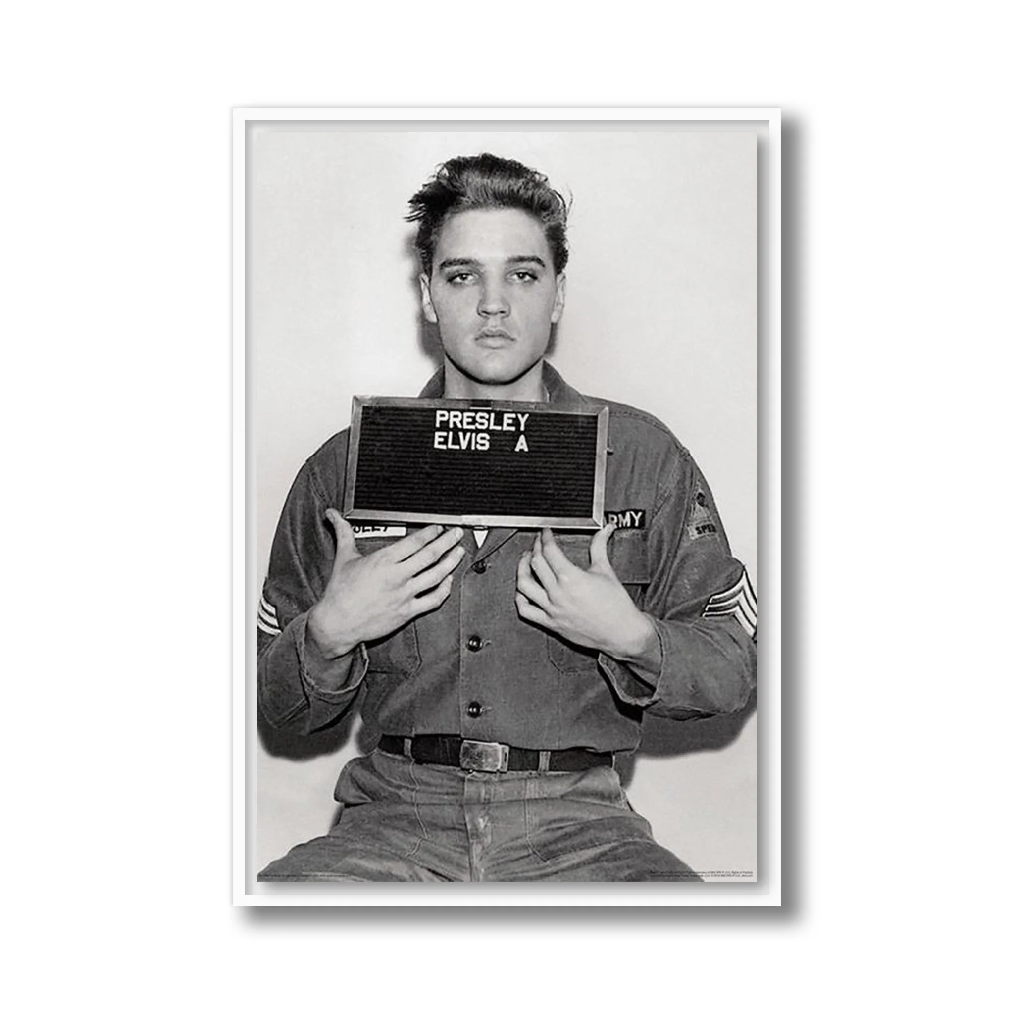 Elvis Presley Military Enlistment Photo - Image 4