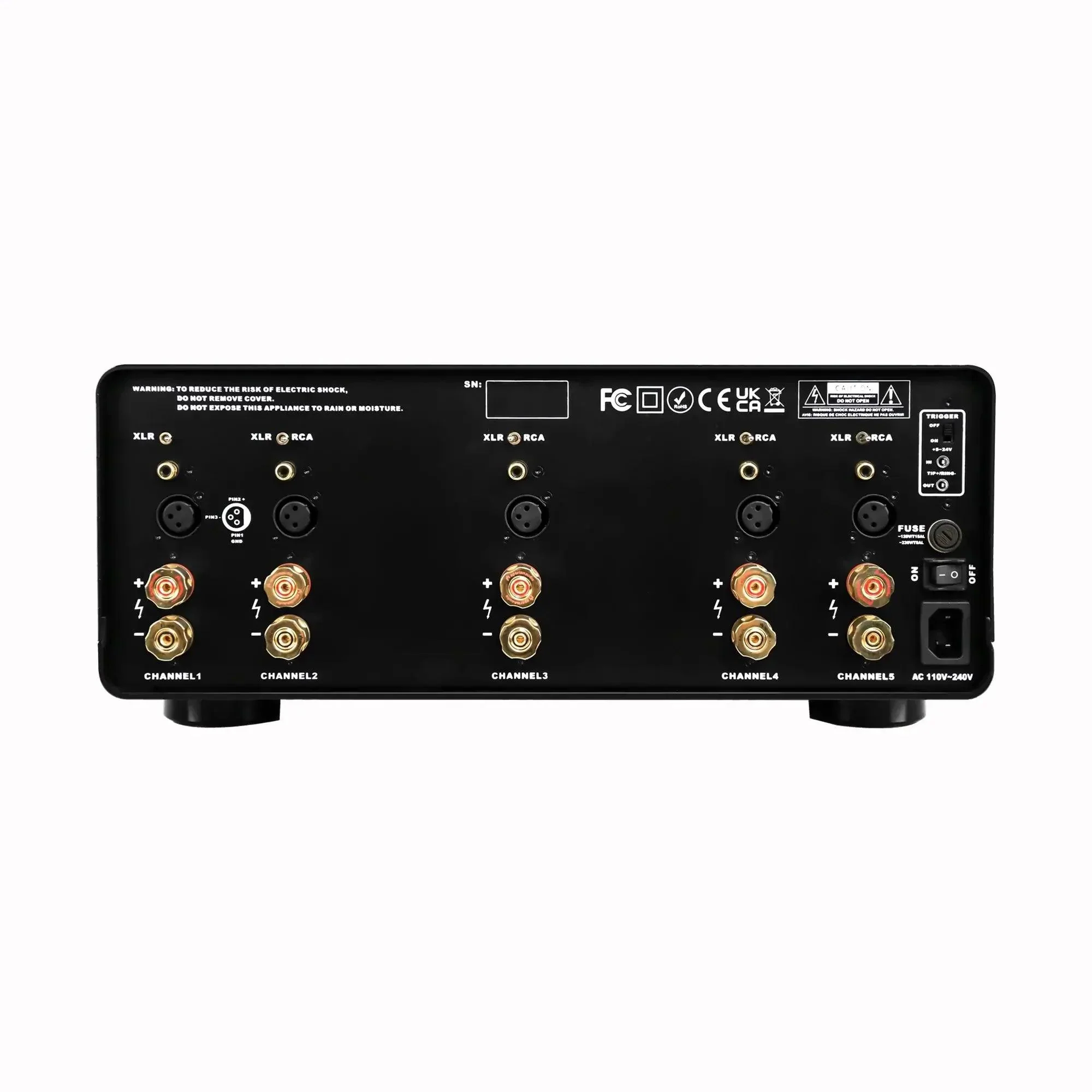 Energy 5 Channel Home Theater Power Amplifier – E5 - Image 8