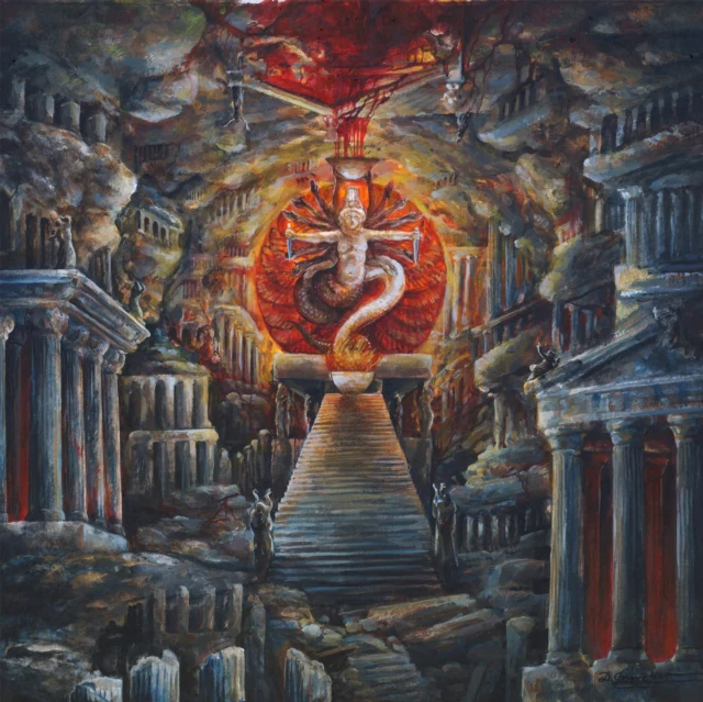 ENSANGUINATE - DEATH SATURNALIA (TRANSPARENT BLUE VINYL) (Vinyl LP)