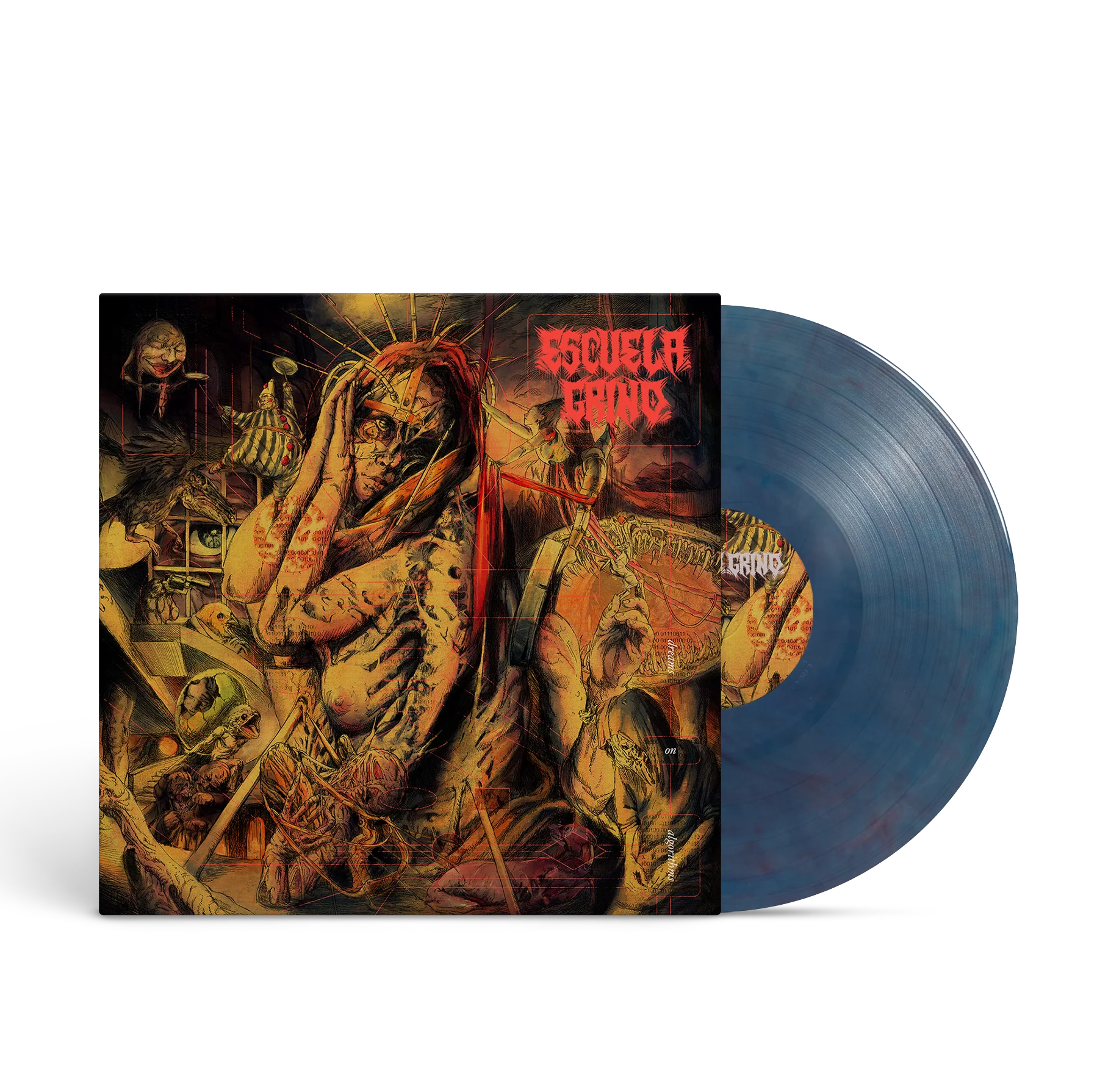 Escuela Grind - Dreams On Algorithms Midnight Oil Vinyl LP
