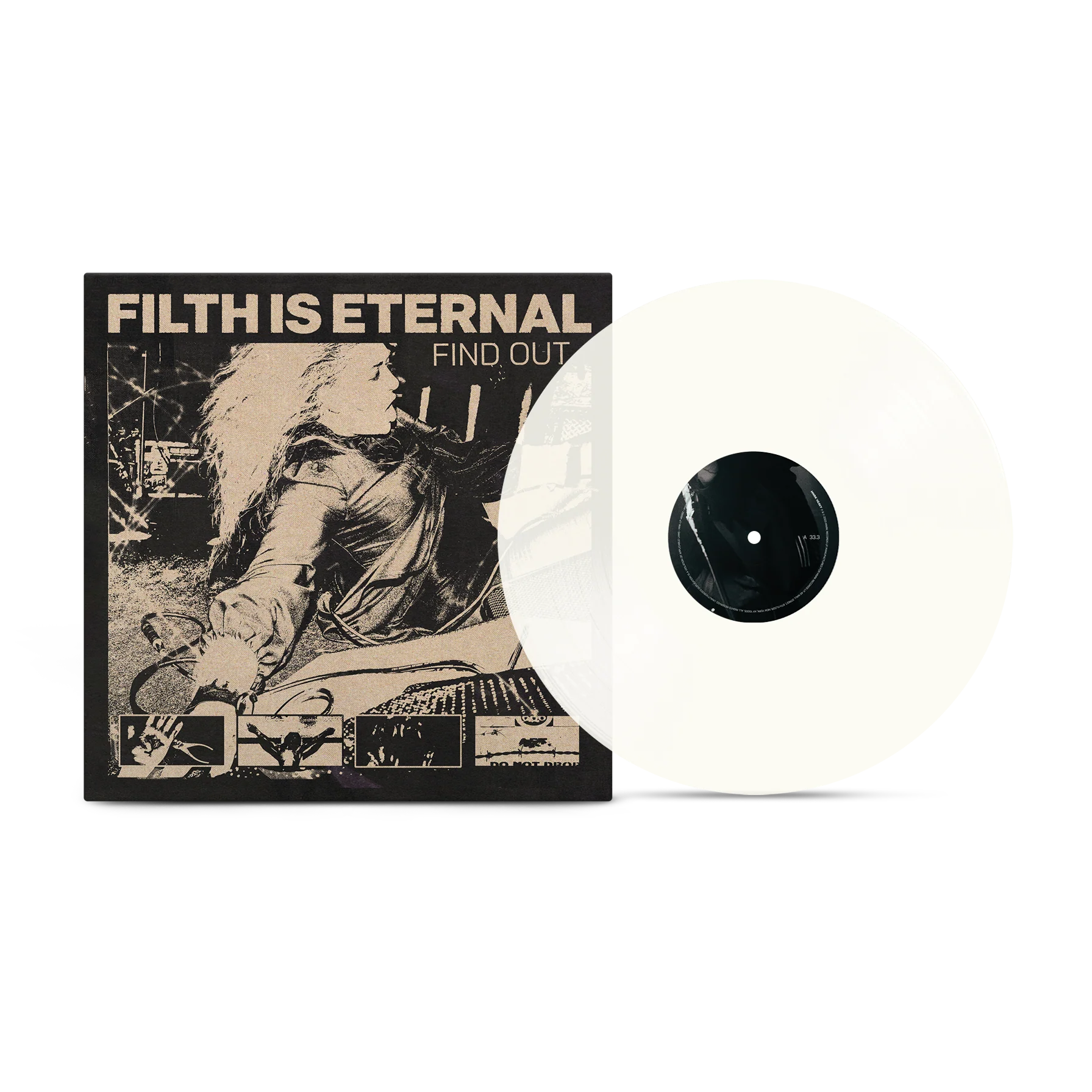 Filth Is Eternal - Find Out Milky Clear Vinyl