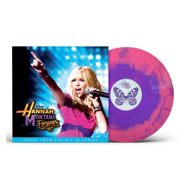 Hannah Montana Forever (Pink/Purple Haze Swirl Color Vinyl LP)