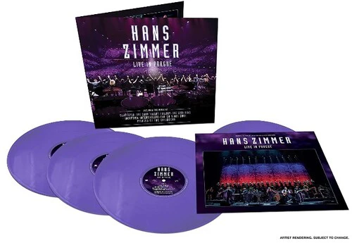 HANS ZIMMER - LIVE IN PRAGUE (PURPLE VINYL 4LP)