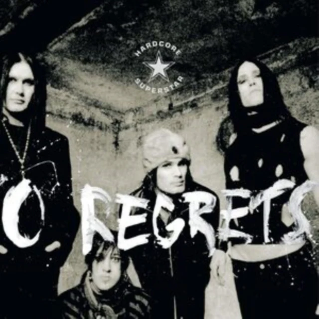HARDCORE SUPERSTAR - NO REGRETS (TRANSLUCENT RED VINYL/180G/NUMBERED) (Vinyl LP)