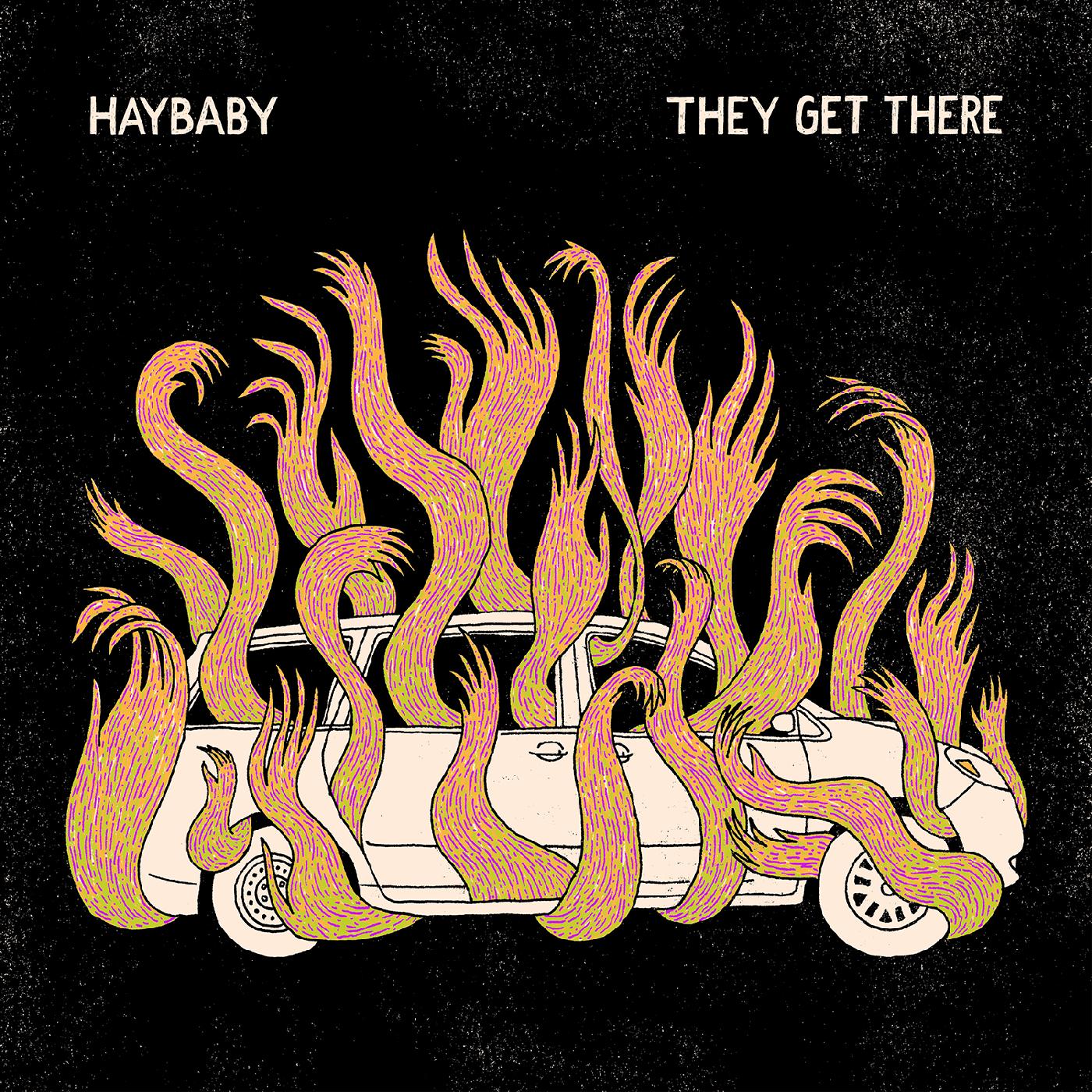 Haybaby - They Get There (LIGHT BLUE CASSETTE) [Cassette]