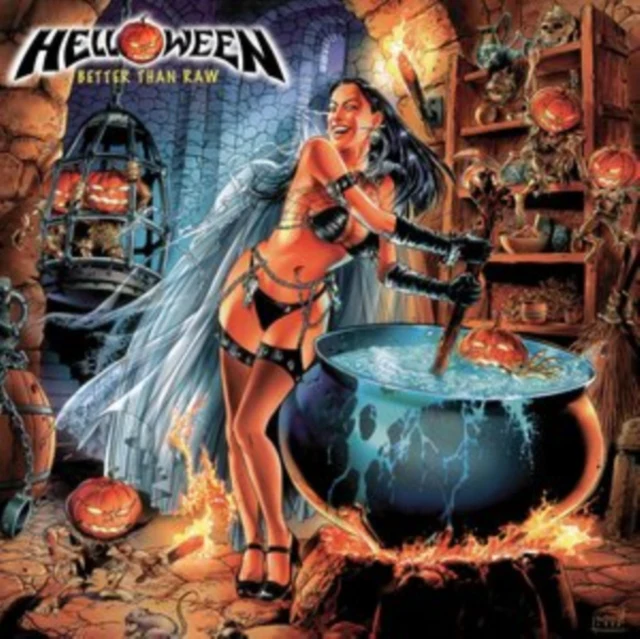 HELLOWEEN - BETTER THAN RAW (X) (TURQUOISE VINYL/2LP) (Vinyl LP)