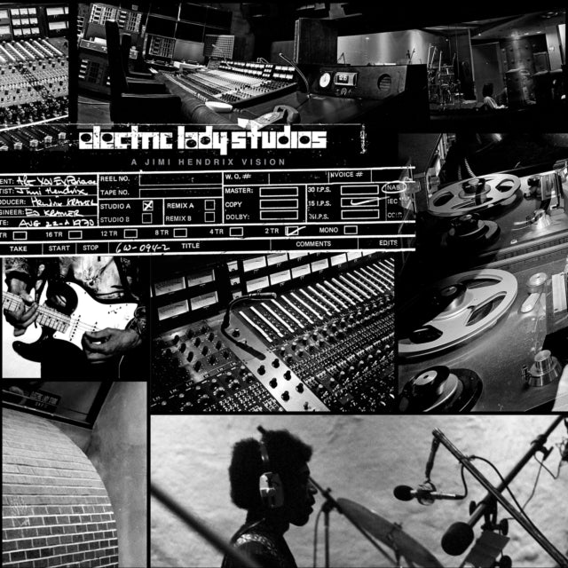HENDRIX,JIMI EXPERIENCE - ELECTRIC LADY STUDIOS: A JIMI HENDRIX VISION (3CD/BLU-RAY BOX SET (Music CD)