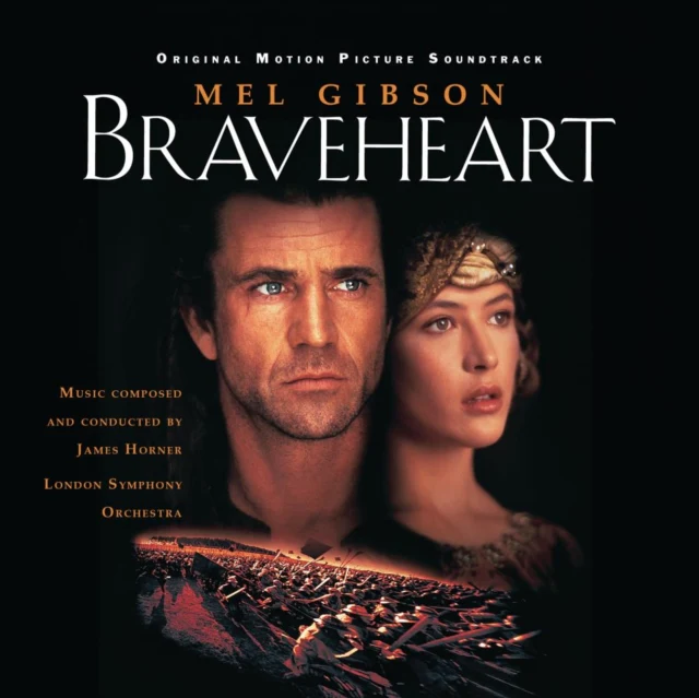 HORNER,JAMES & LONDON SYMPHONY ORCHESTRA - BRAVEHEART (OST) (BLUE/BLACK STRIPE VINYL/2LP) (Vinyl LP)