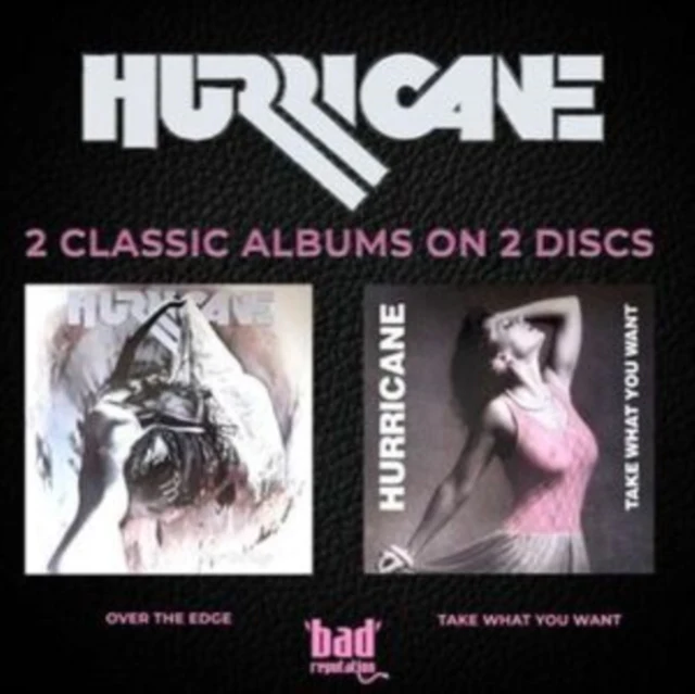 HURRICANE - OVER THE EDGE & TAKE WHAT YOU WANT (Music CD)