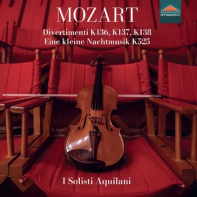 I SOLISTI AQUILANI - WOLFGANG AMADEUS MOZART: DIVERTIMENTI K136 K137 (Music CD)