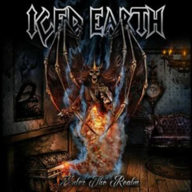 ICED EARTH - ENTER THE REALM (RED VINYL) (Vinyl LP)