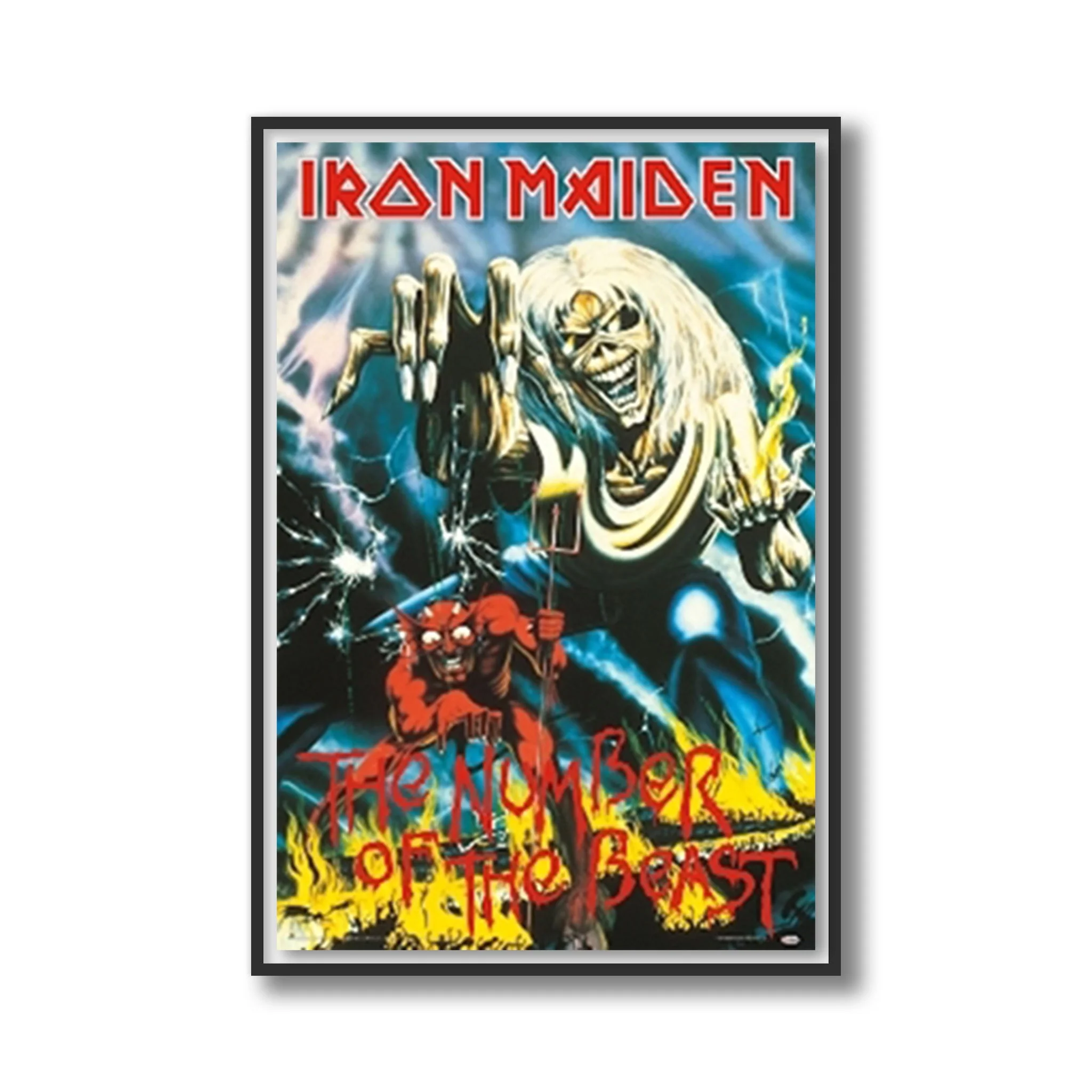 Iron Maiden The Number of the Beast Poster - Image 3