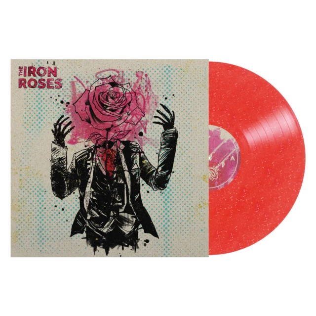 IRON ROSES - IRON ROSES (RED W/ GLITTER VINYL) (Vinyl LP)