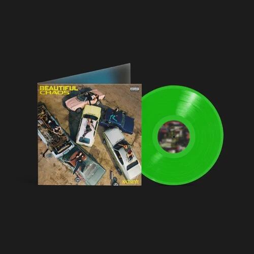 KATSEYE - BEAUTIFUL CHAOS (X) (NEON LIME VINYL EP) - Image 2