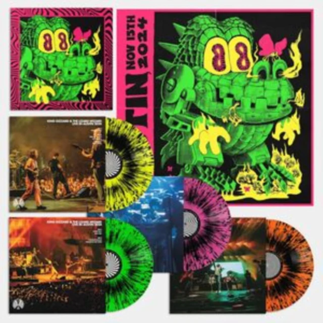 KING GIZZARD & THE LIZARD WIZARD - KING GIZZARD LIVE IN AUSTIN 24 (4LP/NEON SPLATTER VINYL) (Vinyl LP)