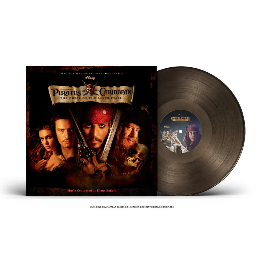 Klaus Badelt - Pirates of the Caribbean: The Curse of the Black Pearl (Black Ice Vinyl LP)
