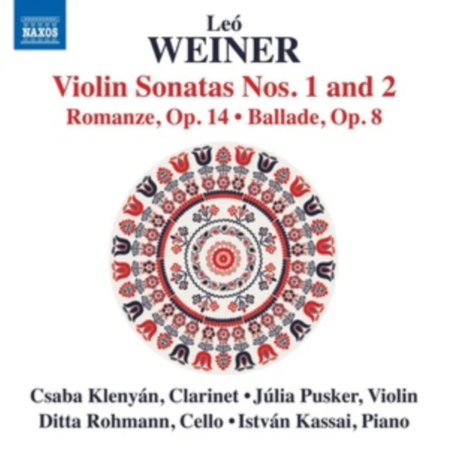 KLENYAN,CSABA - WEINER: VN SONS NOS. 1-2 ROMANZE BALLADE (Music CD)